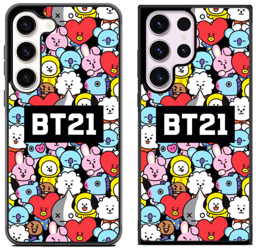 BTS BT21 Character Samsung Galaxy S23 | S23+ | S23 Ultra Case