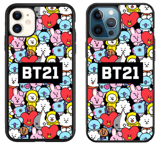 BTS BT21 Character iPhone 11 | 11 Pro | 11 Pro Max Case
