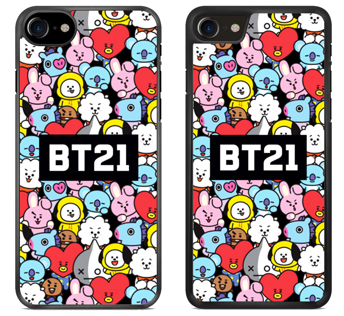 BTS BT21 Character iPhone SE 2020 | iPhone SE 2022 Case