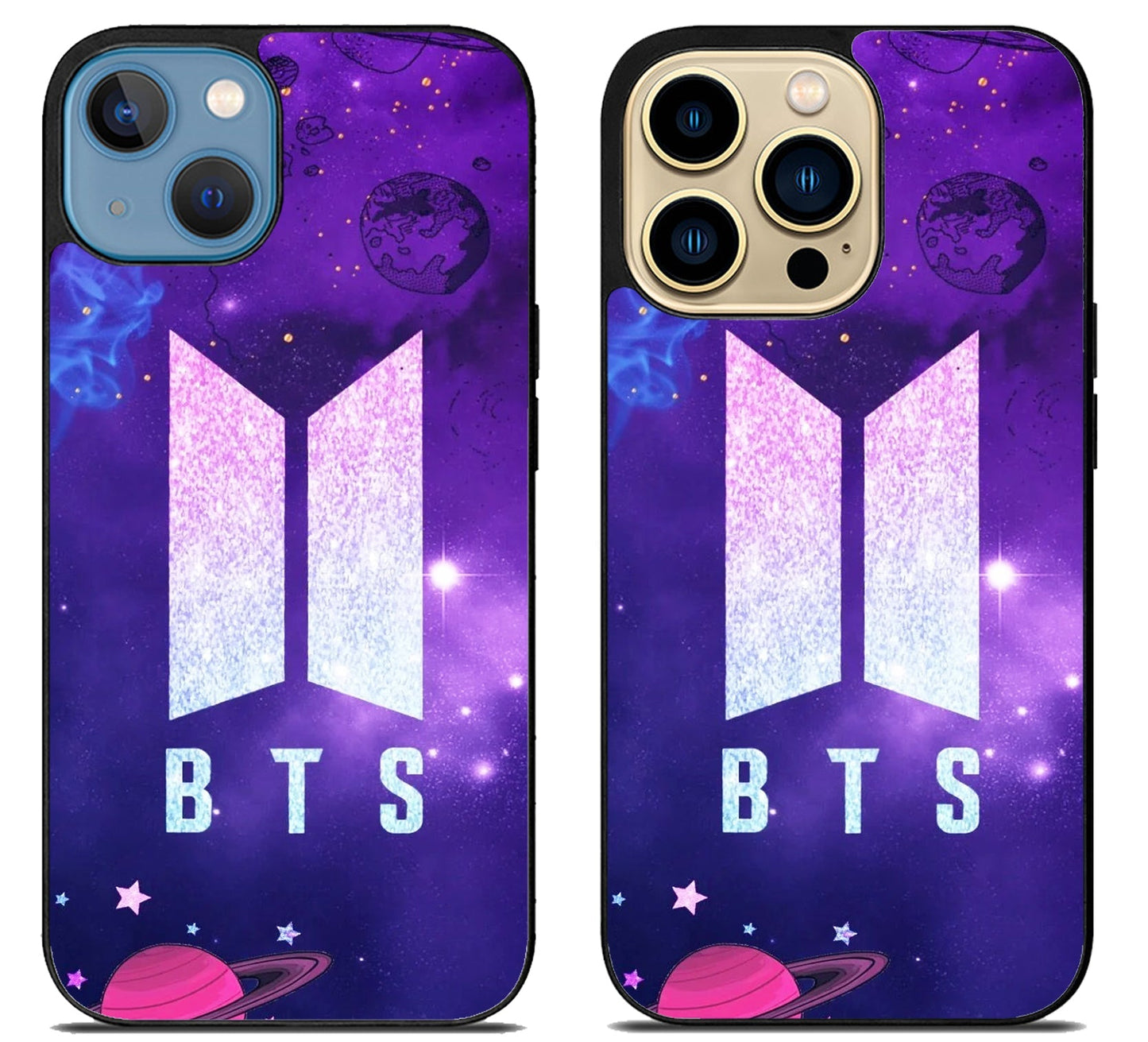 BTS Logo Galaxy iPhone 14 | 14 Plus | 14 Pro | 14 Pro Max Case