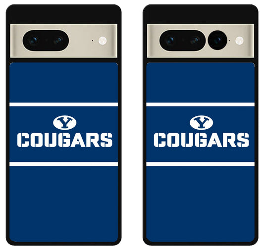 BYU Cougars Football Logo Google Pixel 7 | 7 Pro Case