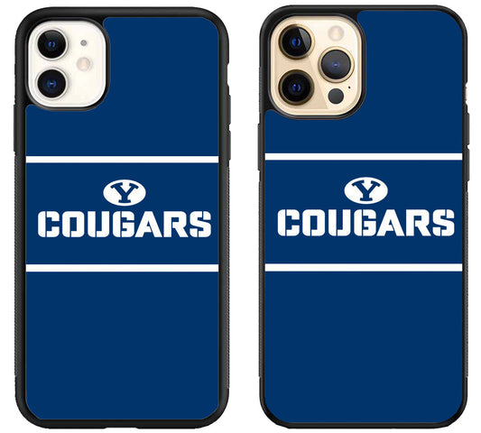 BYU Cougars Football Logo iPhone 12 | 12 Mini | 12 Pro | 12 Pro Max Case