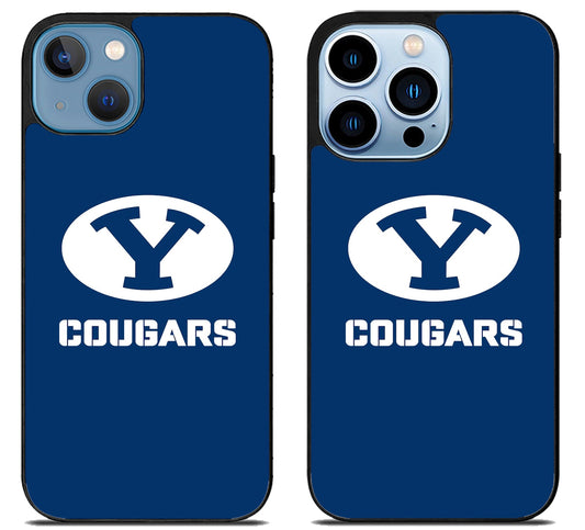 BYU Cougars Logo Blue iPhone 13 | 13 Mini | 13 Pro | 13 Pro Max Case