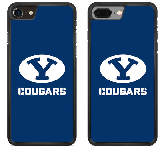 BYU Cougars Logo Blue iPhone 8 | iPhone 8 Plus Case