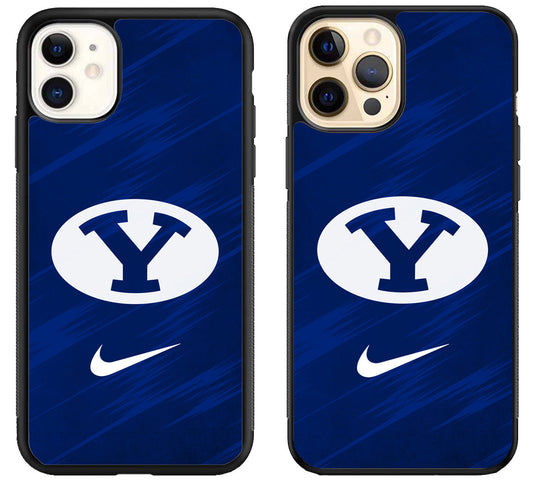 BYU Cougars Logo Cool iPhone 12 | 12 Mini | 12 Pro | 12 Pro Max Case