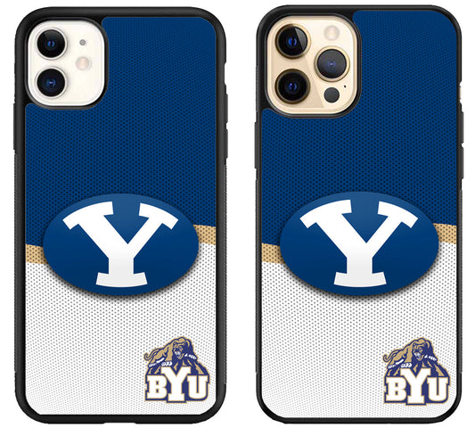 BYU Cougars Stylish iPhone 12 | 12 Mini | 12 Pro | 12 Pro Max Case