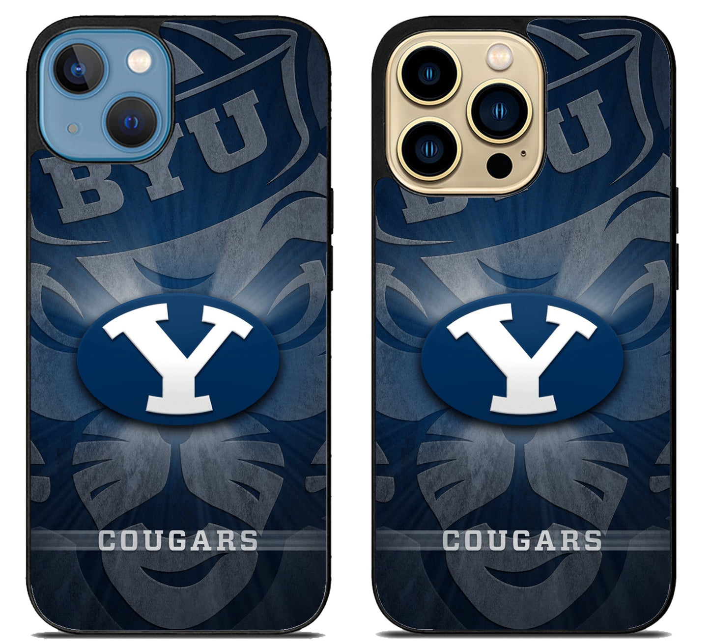 BYU Cougars Wallpaper iPhone 14 | 14 Plus | 14 Pro | 14 Pro Max Case