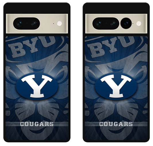 BYU Cougars Wallpaper Google Pixel 7 | 7 Pro Case