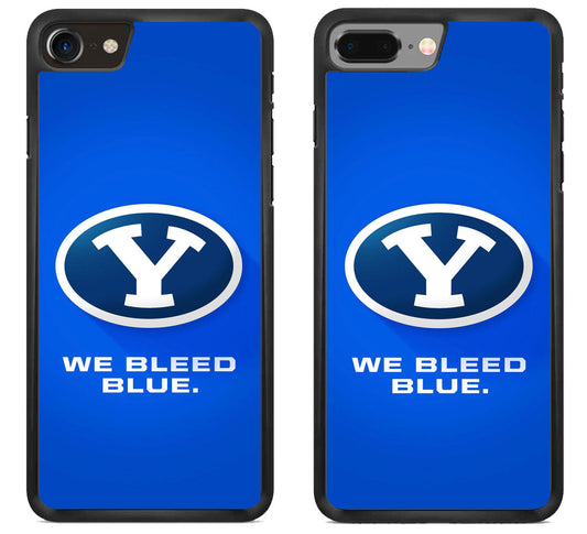BYU Cougars We Bleed Blue iPhone 8 | iPhone 8 Plus Case