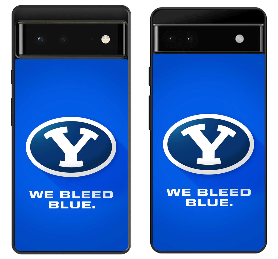 BYU Cougars We Bleed Blue Google Pixel 6 | 6A | 6 Pro Case