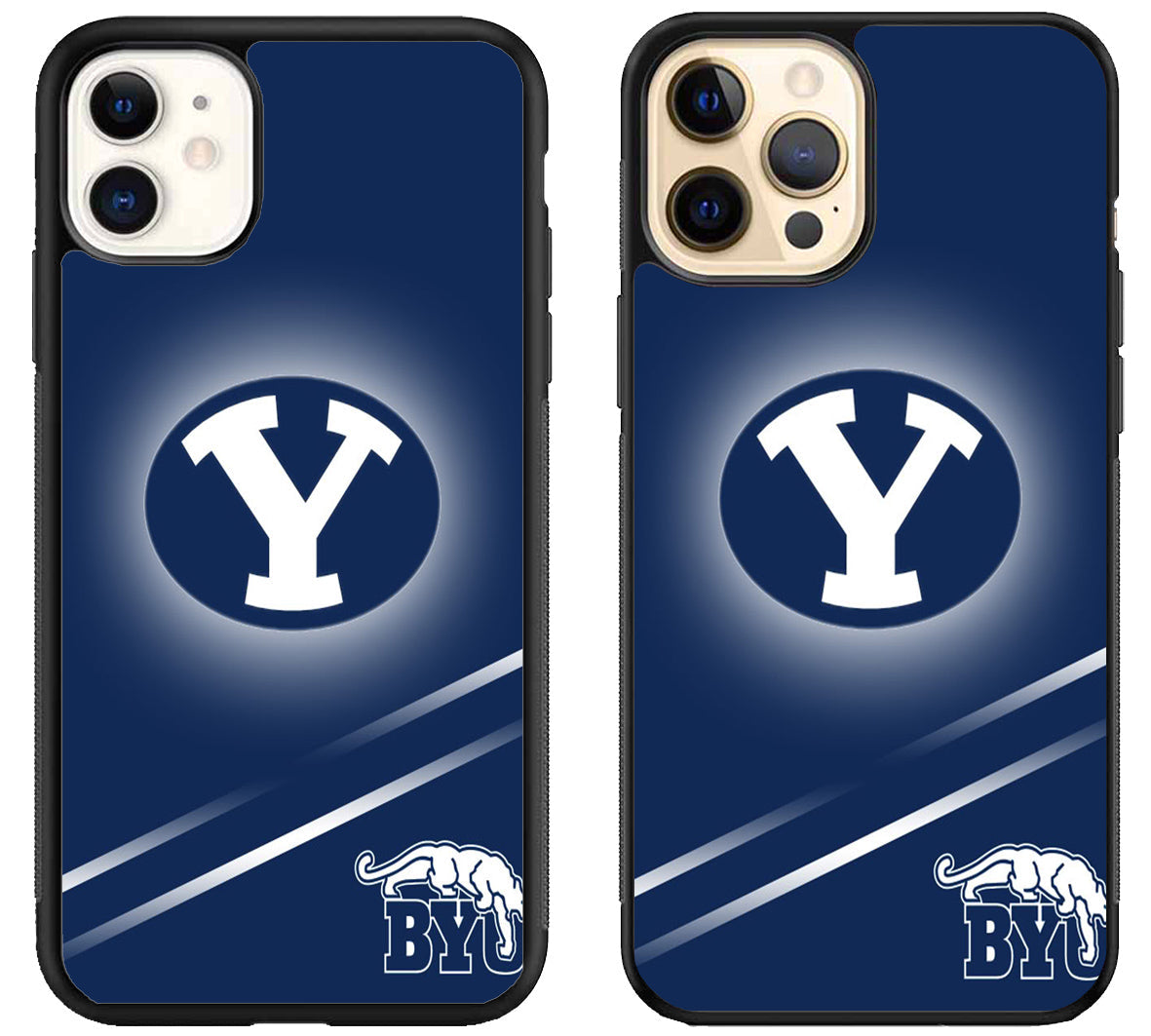 BYU Cougars Logo Cover iPhone 12 | 12 Mini | 12 Pro | 12 Pro Max Case