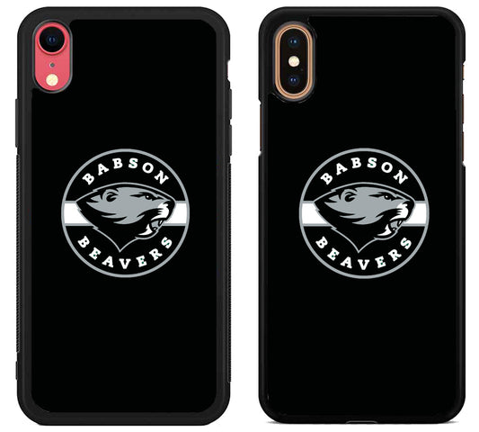 Babson College Beavers Black iPhone X | Xs | Xr | Xs Max Case