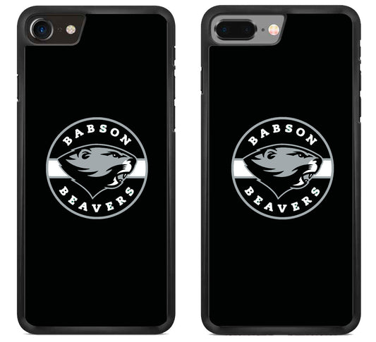 Babson College Beavers Black iPhone 8 | iPhone 8 Plus Case