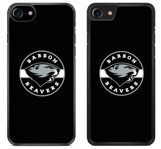 Babson College Beavers Black iPhone SE 2020 | iPhone SE 2022 Case