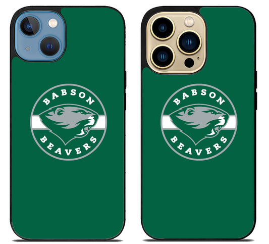 Babson College Beavers Logo iPhone 14 | 14 Plus | 14 Pro | 14 Pro Max Case