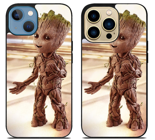 Baby Groot Funny iPhone 14 | 14 Plus | 14 Pro | 14 Pro Max Case