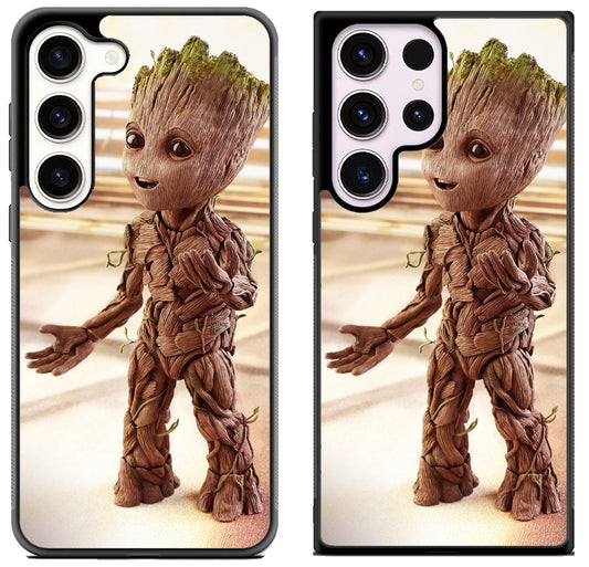 Baby Groot Smile Samsung Galaxy S23 I S23+ I S23 Ultra Case