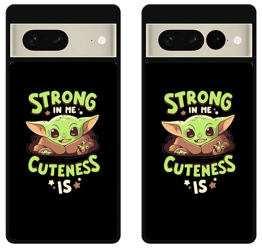 Baby Yoda Cuteness Google Pixel 7 | 7 Pro Case
