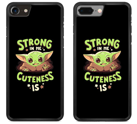 Baby Yoda Cuteness iPhone 8 | iPhone 8 Plus Case