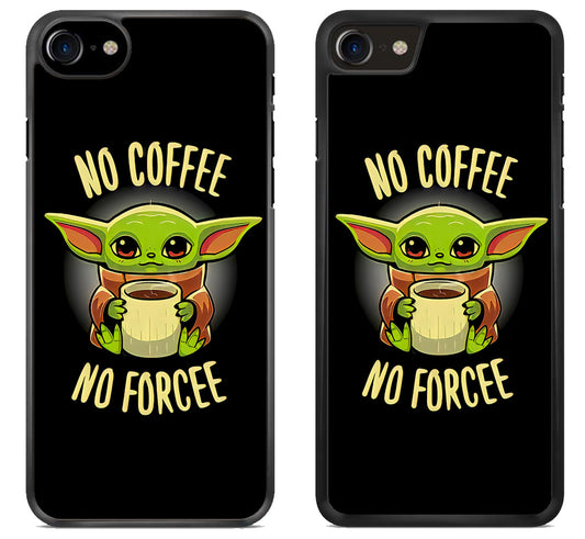 Baby Yoda No Coffe No Force iPhone SE 2020 | iPhone SE 2022 Case