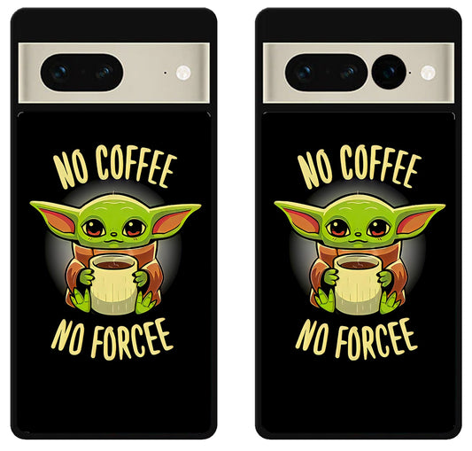Baby Yoda No Coffe No Force Google Pixel 7 | 7 Pro Case