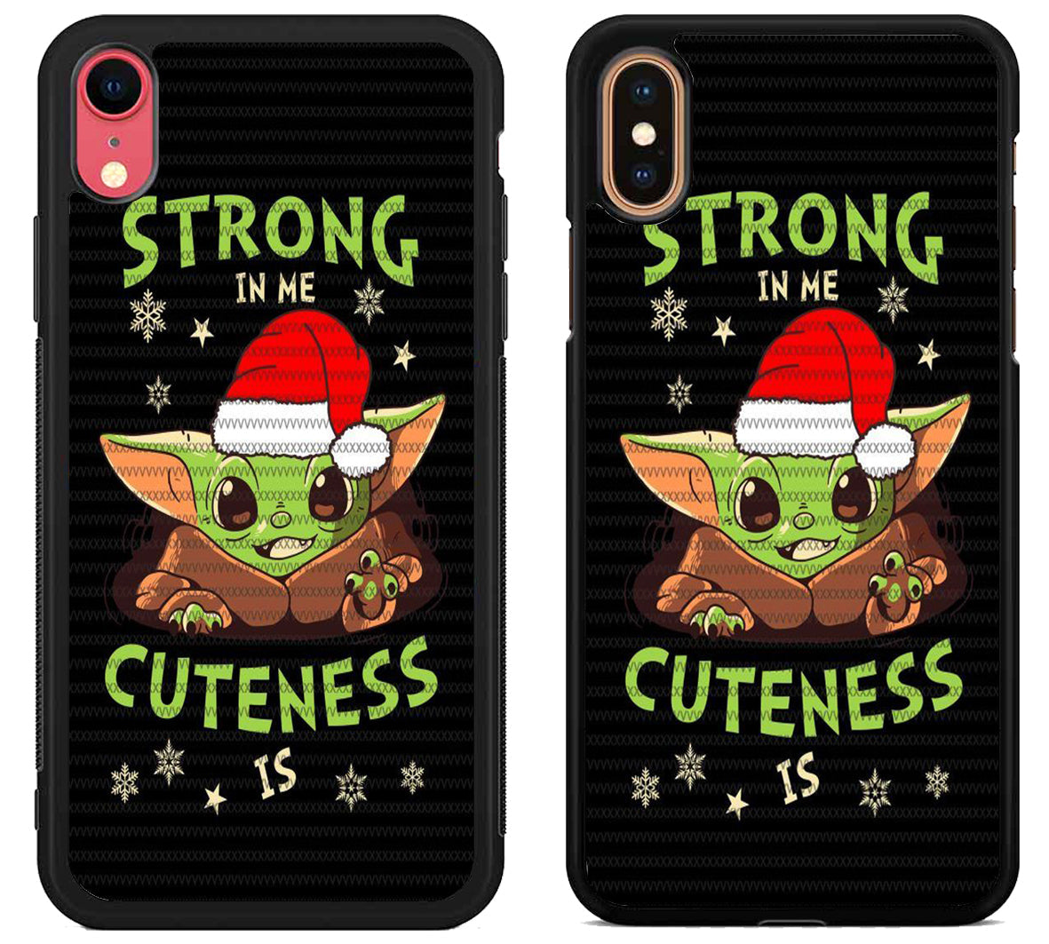 Baby Yoda Strong in Me iPhone X | XS | XR | XS Max Case