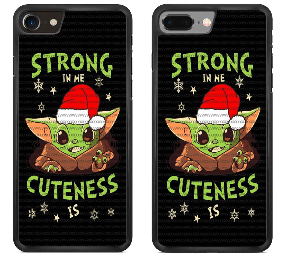 Baby Yoda Strong in Me iPhone 8 | iPhone 8 Plus Case