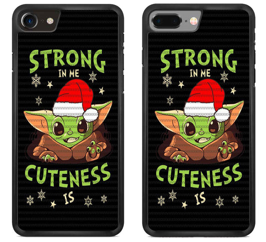 Baby Yoda Strong in Me iPhone 8 | iPhone 8 Plus Case