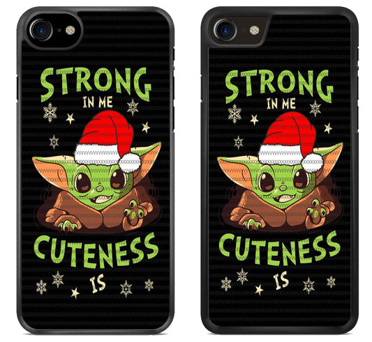 Baby Yoda Strong in Me iPhone SE 2020 | iPhone SE 2022 Case