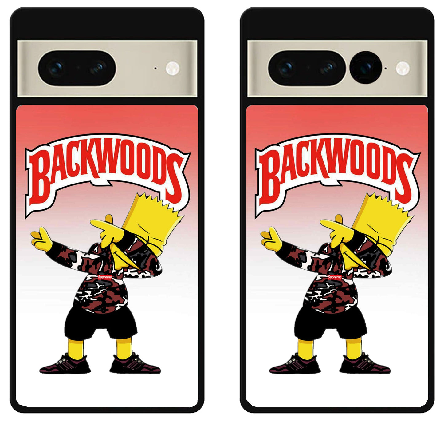 Backwoods Bart Shimpson Style Google Pixel 7 | 7 Pro Case