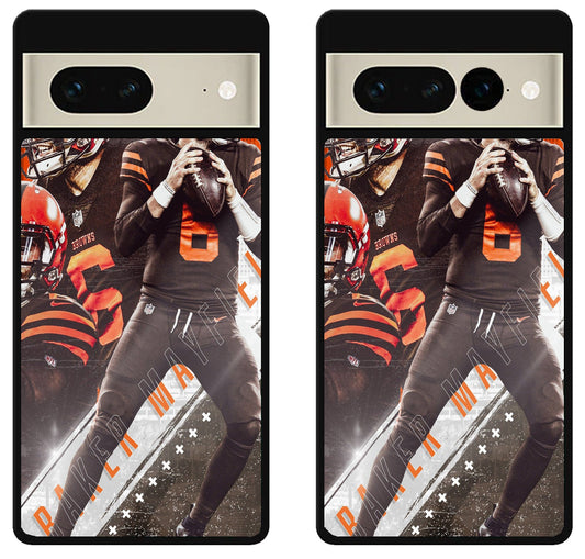Baker Mayfield Browns Collage Google Pixel 7 | 7 Pro Case