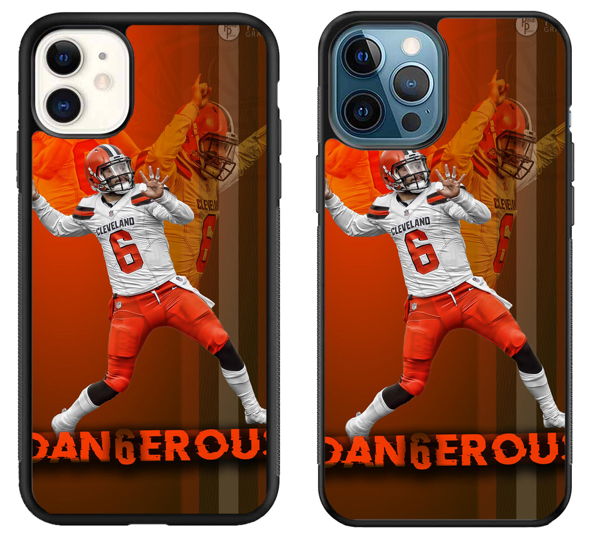 Baker mayfield Cleveland Browns Background iPhone 11 | 11 Pro | 11 Pro Max Case