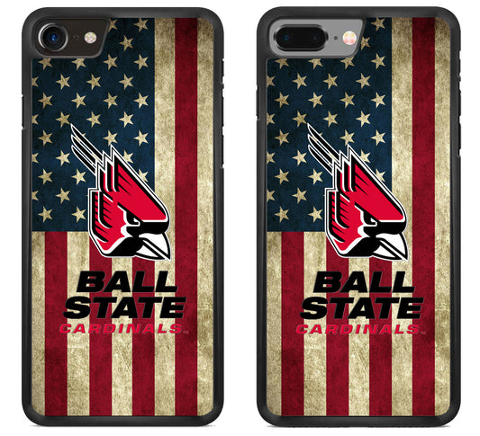 Ball State Cardinals Flag iPhone 8 | iPhone 8 Plus Case