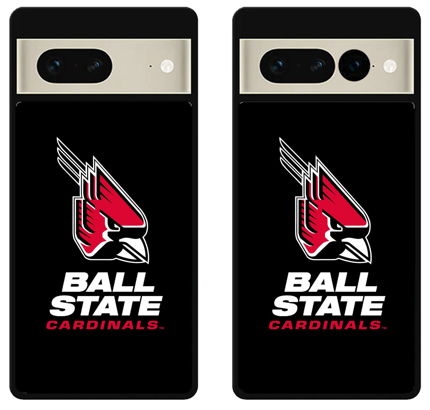 Ball State Cardinals Logo Google Pixel 7 | 7 Pro Case