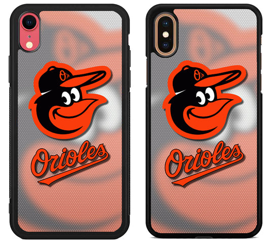 Baltimore Orioles Background iPhone X | Xs | Xr | Xs Max Case