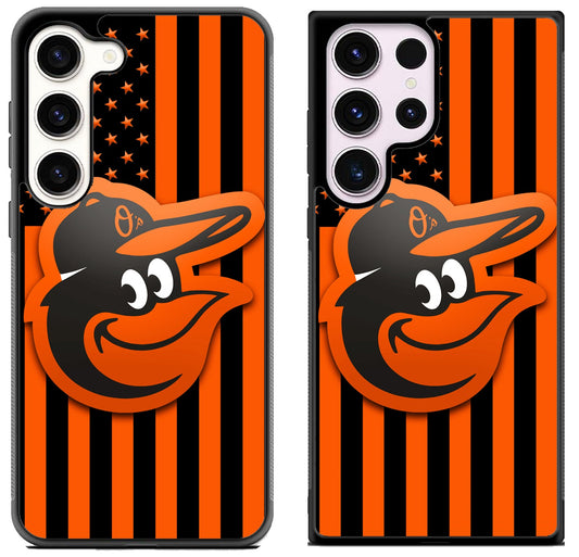 Baltimore Orioles Flag Samsung Galaxy S23 I S23+ I S23 Ultra Case