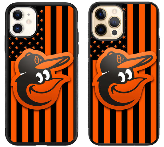 Baltimore Orioles Flag iPhone 12 | 12 Mini | 12 Pro | 12 Pro Max Case