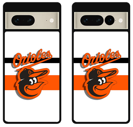 Baltimore Orioles Stripe Google Pixel 7 | 7 Pro Case