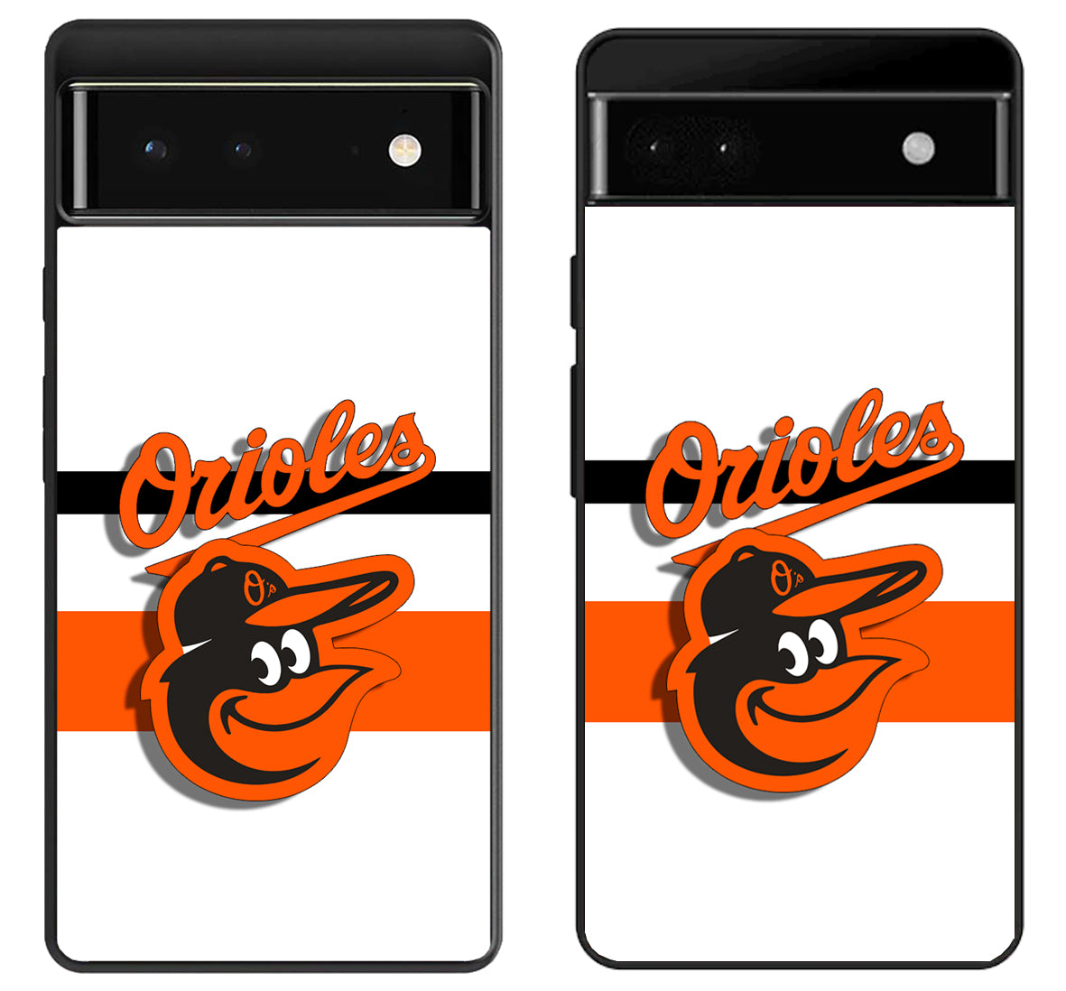 Baltimore Orioles Stripe Google Pixel 6 | 6A | 6 Pro Case