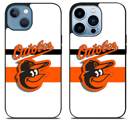 Baltimore Orioles Stripe iPhone 13 | 13 Mini | 13 Pro | 13 Pro Max Case