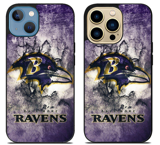 Baltimore Ravens Aesthetic iPhone 14 | 14 Plus | 14 Pro | 14 Pro Max Case