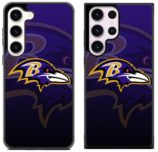 Baltimore Ravens Background Samsung Galaxy S23 I S23+ I S23 Ultra Case