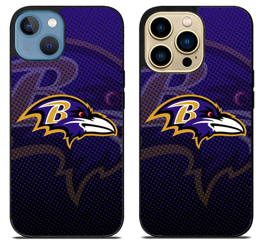 Baltimore Ravens Background iPhone 14 | 14 Plus | 14 Pro | 14 Pro Max Case