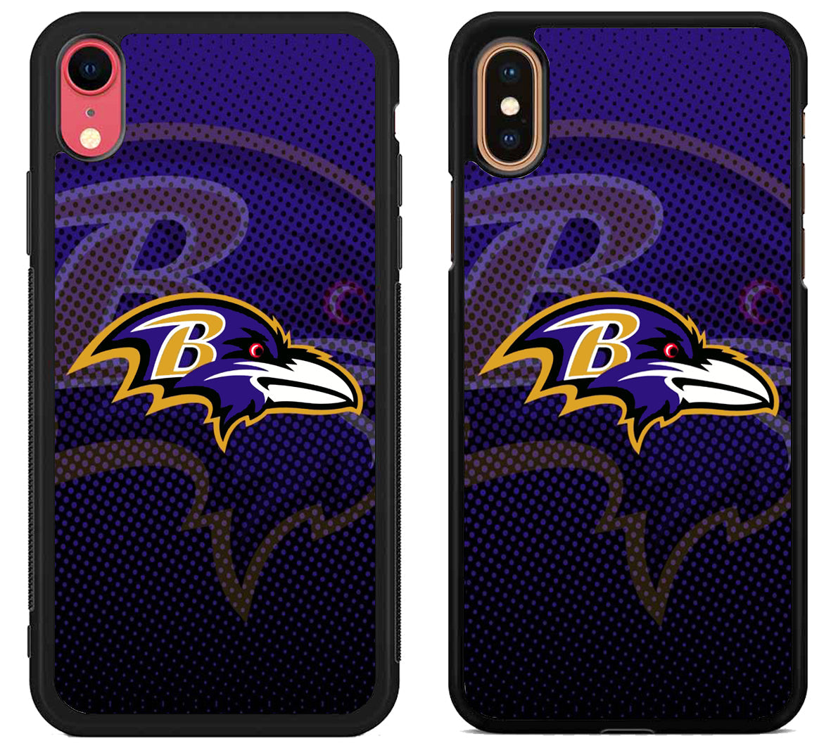 Baltimore Ravens Background iPhone X | XS | XR | XS Max Case