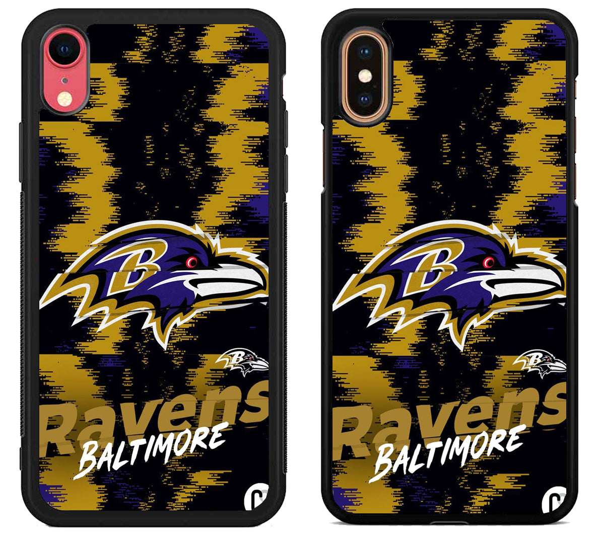 Baltimore Ravens Colorfull iPhone X | Xs | Xr | Xs Max Case