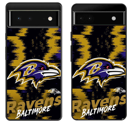 Baltimore Ravens Colorfull Google Pixel 6 | 6A | 6 Pro Case