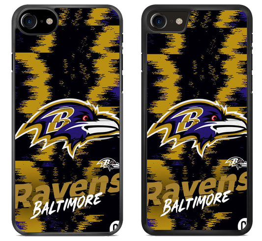 Baltimore Ravens Colorfull iPhone SE 2020 | iPhone SE 2022 Case