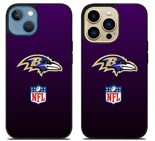 Baltimore Ravens NFL iPhone 14 | 14 Plus | 14 Pro | 14 Pro Max Case