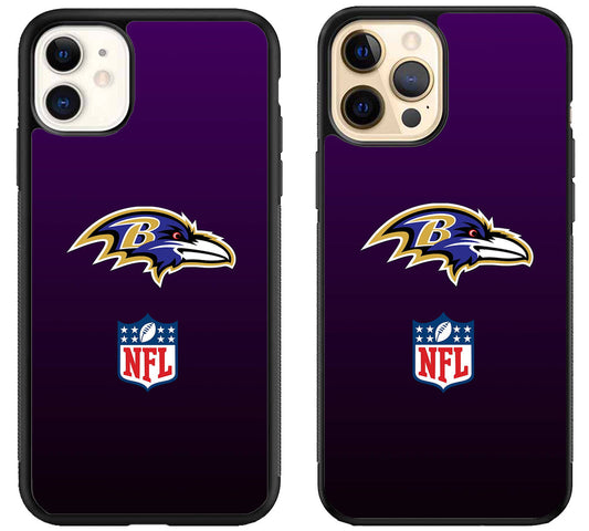 Baltimore Ravens NFL Logo iPhone 12 | 12 Mini | 12 Pro | 12 Pro Max Case