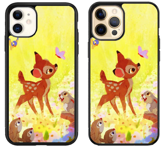 Bambi Disney Brush iPhone 12 | 12 Mini | 12 Pro | 12 Pro Max Case